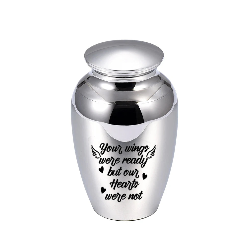 Personalised Pet Memorial Jar With Lid Pets Fur Keepsake Gift Loss of Dog Memorial Cat Hair Cremation Ashes Urn Human Casket