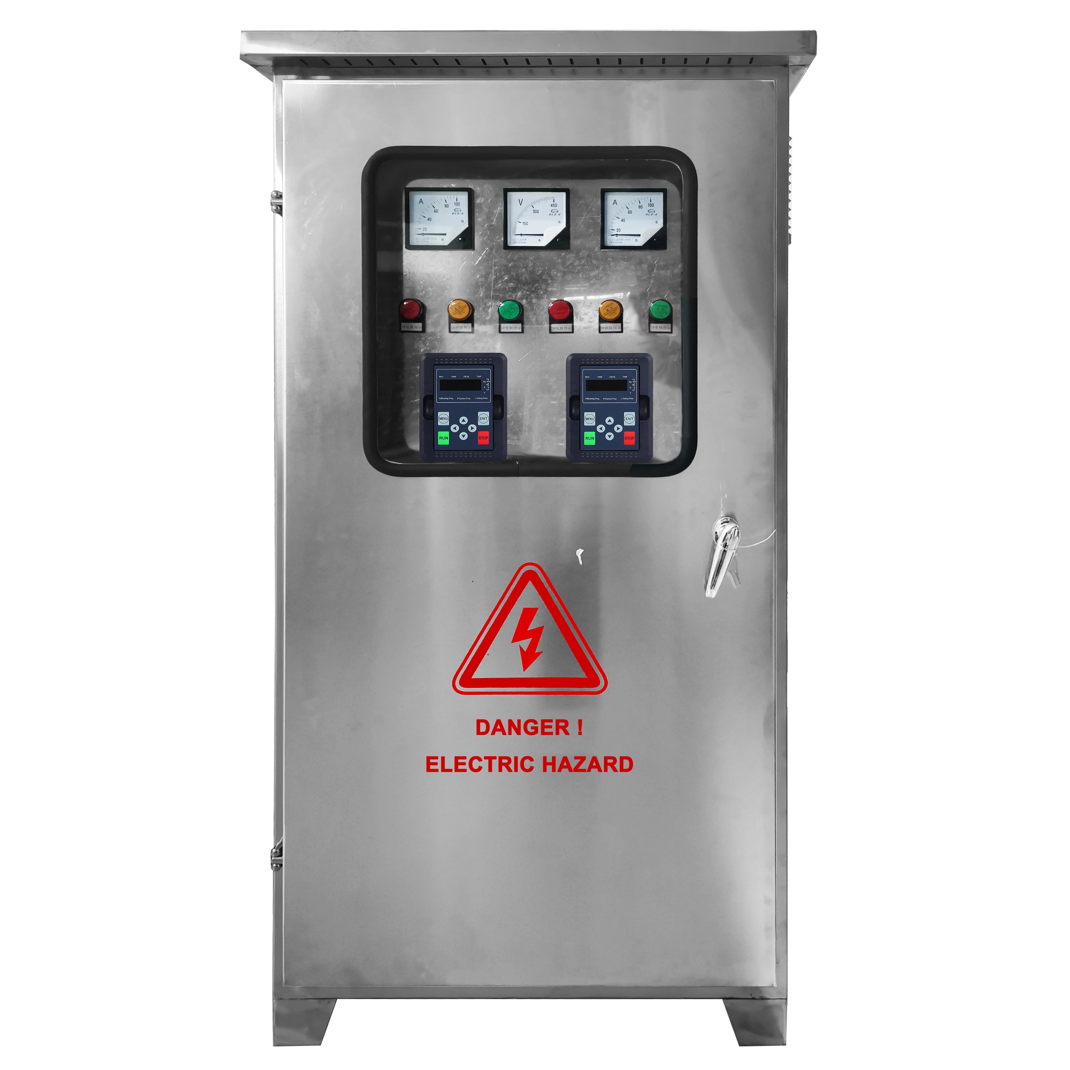 Two Control Two Pressure Complementarity Outdoor Dual Pump Linkage VFD Fan Speed Water Pump Control Cabinet