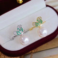 R2504 11-12mm Natural Freshwater Pearl Ring Accessory 925 Sterling Silver Adjustable Size Engagement Jewelry Ring for Women