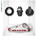 KX41 KX41-3 Undercarriage Parts Excavator Idler Track Roller Sprocket Top Carrier Roller for Kubota
