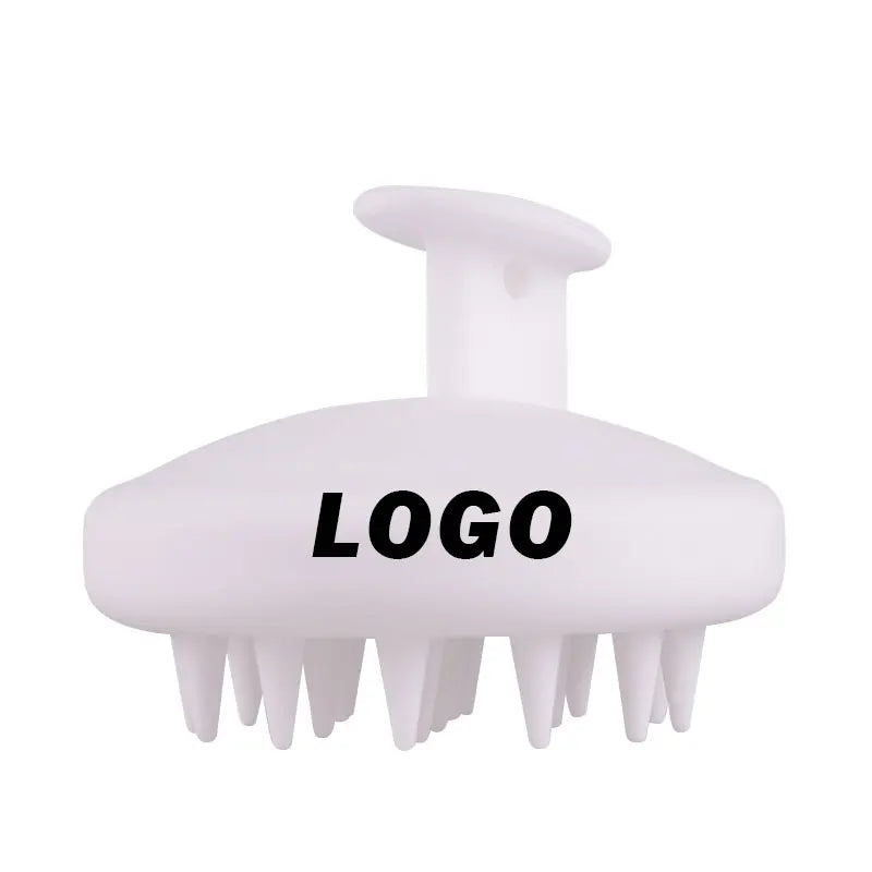 Lohas Custom Color New Eco Silicone Detangle Hair Scalp Round Massage Brush for Shampoo Brush Hair Scalp Massager