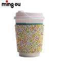 Promotional Sublimation Neoprene Coffee Cup Can Cooler Holder Sleeve