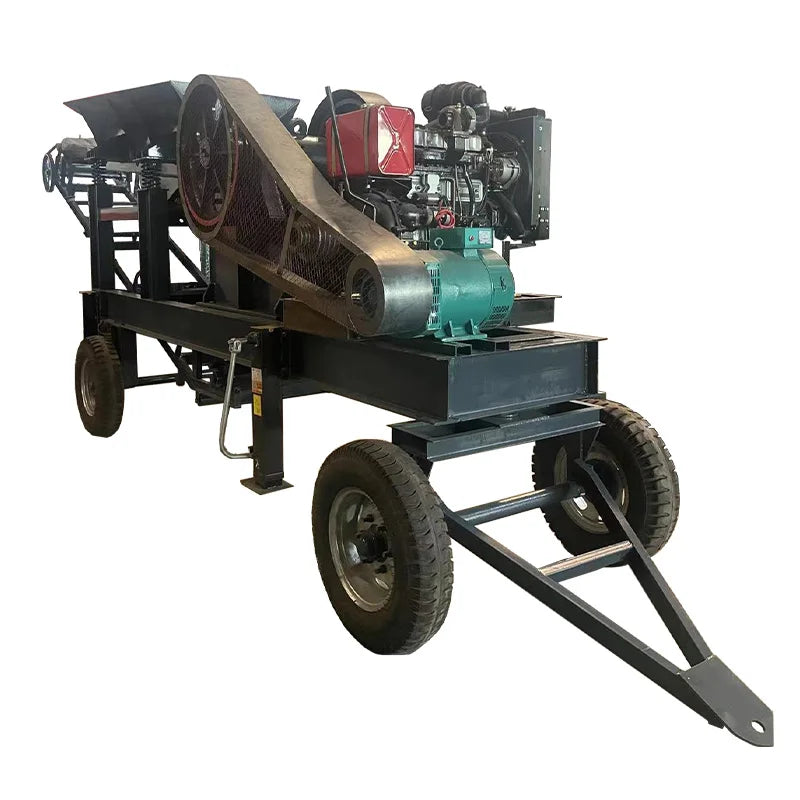 Concrete Crusher Mobile Jaw Crusher Stone Crushing Machine