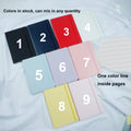 Custom Logo Branding A5 Promotional Notebook Cheap Hardcover Journal with PU Leather Cover and Glue Binding Pocket Diary