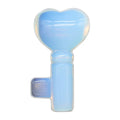 DIY Hot Selling Natural Crystal Multi-material Opalite love Key Shape Carved Pieces Home Decoration Friends Creative Gift