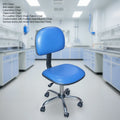 ESD Antistatic PU Leather Chair with Nylon and Metal Materials for Industrial and Cleanroom Environments