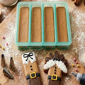 Plastic Cookie Stick Multi Biscuit Fondant Pastry Dough Cookie Mold Tool and Cookie Cutter