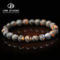 Wholedale Energy Meditation Fengshui Men's Jewelry Yooperlit Stone Natural Gemstones Powerful Chakra Yooperlite Stone Bracelets