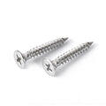 Dongji Plain Screw Self Tapping Nut and Bolt Pan Head Stainless Steel 304 Metric System Self Tapping Pool Cue Screw in Joints
