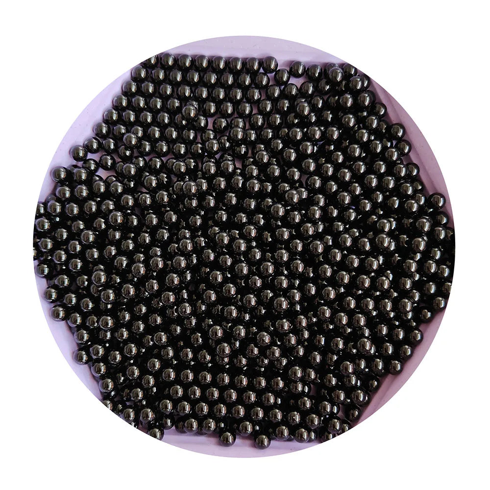 Round Multi Color No Hole Acrylic Beads Loose Boba Beads 6mm 8mm 10mm  for Jewelry Making DIY Accessories