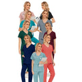 42025LW Surgical Scrub Sink Station Cotton Scrubs Uniforms for Men and Women Jogger Style Medical Scrub Jackets
