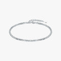 Real 925 Sterling Silver Fashion Shinning Geometric Starlight Chain Bracelet for Women Girls Party Fine Jewelry Accessories