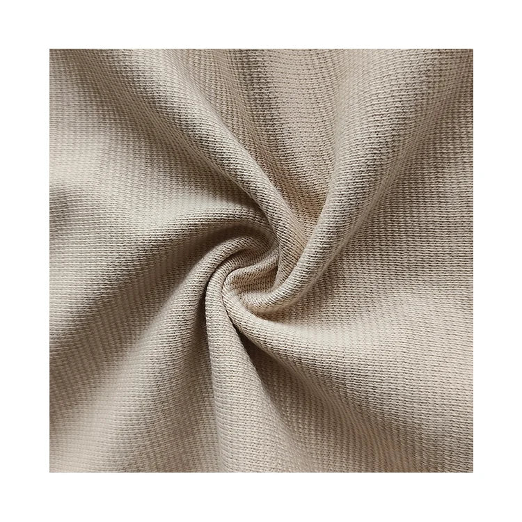 Factory Wholesale 100% Pure Cotton Knitted Pique Polo Fabric