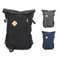 Eco 35l Waterproof Travel Roll Top Backpacks Custom Logo Men Roll-top Laptop Durable Outdoor Travel Camping Hiking Backpack Bag