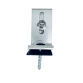 Aluminum Solar Roof Tiles with Single Hook Steel Photovoltaic Brackets Kits