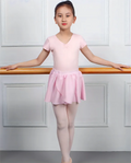 Wholesale Children's Dance Skirt Ballet Dancewear Ruffled pink Tutu Girls Dance Skirt Art test Dress Chiffon Skirt