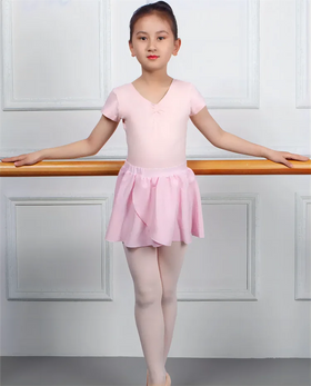 Wholesale Children's Dance Skirt Ballet Dancewear Ruffled pink Tutu Girls Dance Skirt Art test Dress Chiffon Skirt