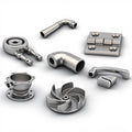 High Precision Zinc Alloy Magnesium Die Casting Service Automotive Black Anodized Aluminum Parts Custom Brand OEM/ODM Model