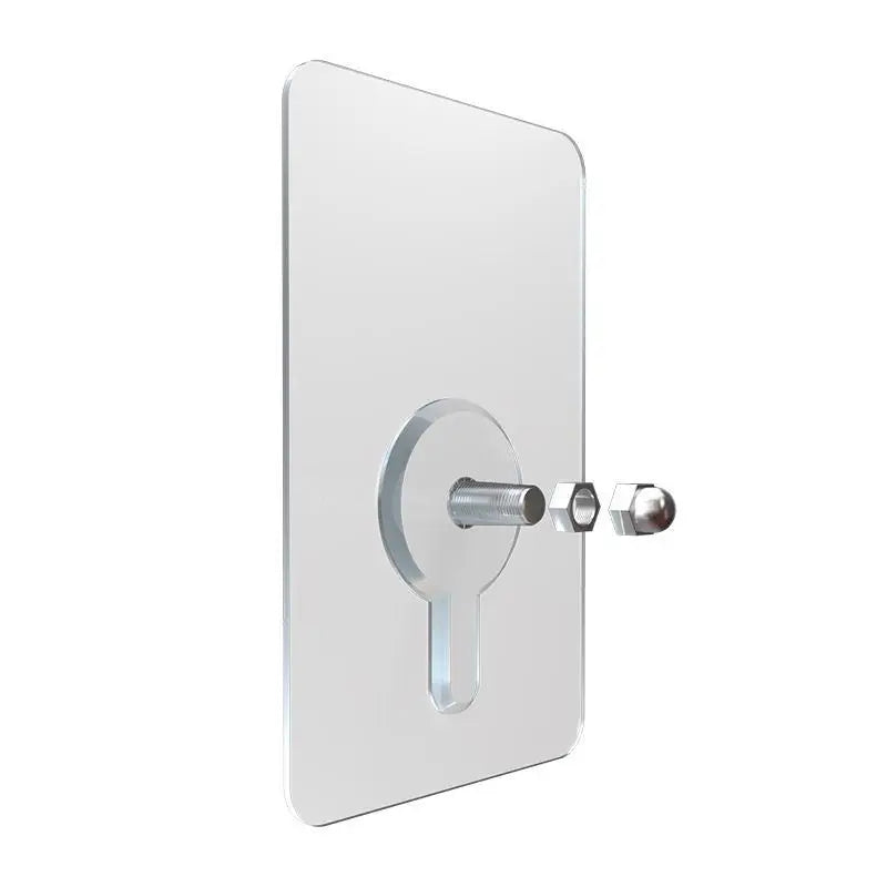 Punch Free Screw Stickers Strong Load Wall Hooks Picture Non-Marking Hook Traceless PVC Nail Wall Hanger Self Adhesive Hooks