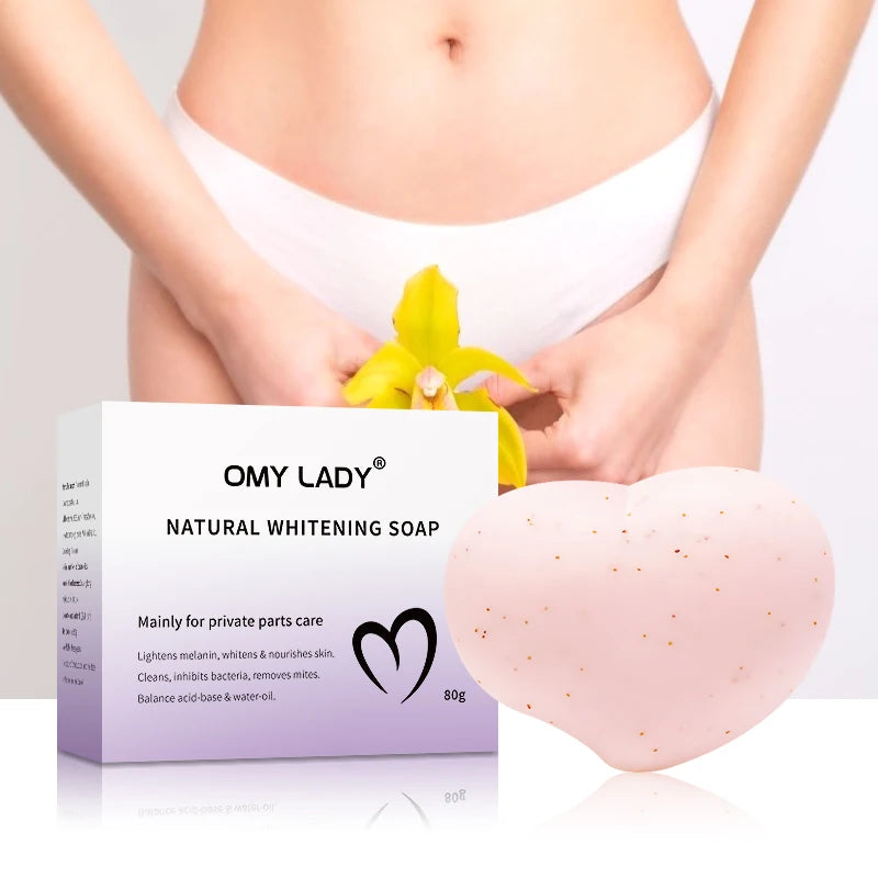 OMY LADY 100% Handmade Natural Organic Fast Clean Bath Soap Feminine Intimate Hygiene Yoni Bar Soap