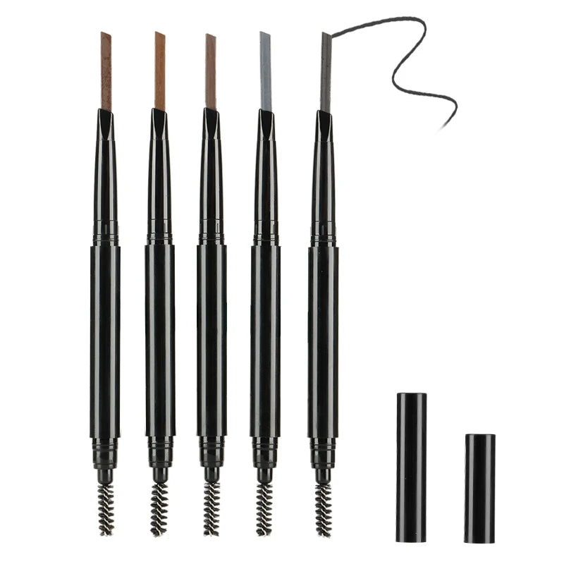 Custom Logo Slim Microblading Vegan Waterproof Eyebrow Pencil