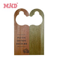 Wholesale Die Cut Hotel Door Hanger Tag Plastic Hotel Paper/PVC Door Hanger
