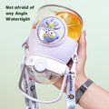Unisex Cute Plastic Straw Cup for Summer Outdoor Activities Children's Belly Pot for Camping Hiking Direct Drinking Usage