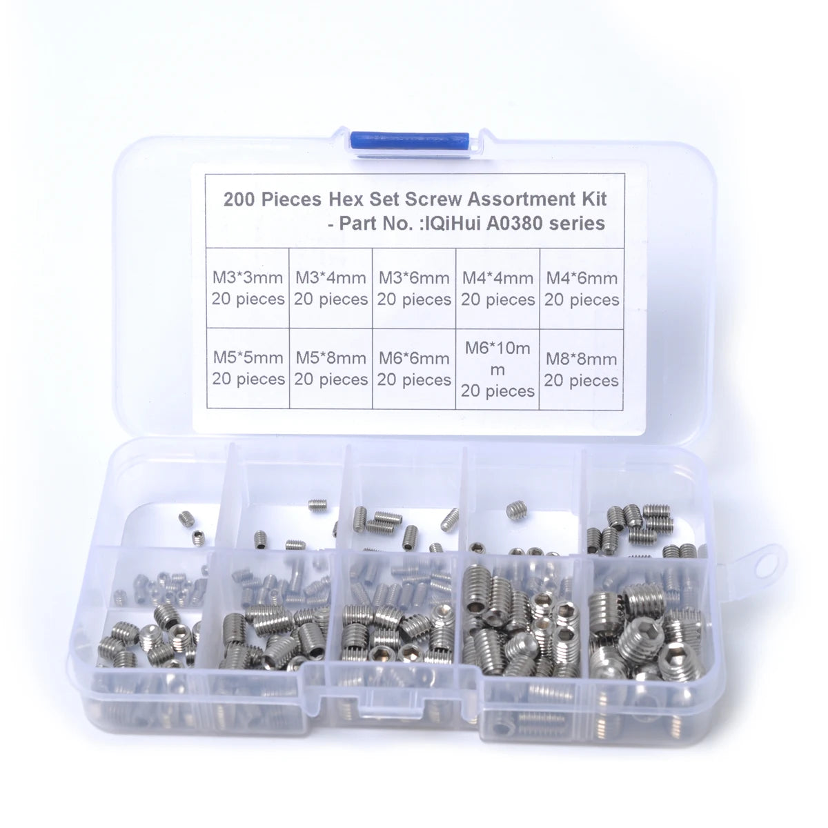 200Pcs 304 Stainless Steel Concave Head Hexagon Socket Screws Wholesale Price at Bajutu Shopify Ebay Wish Hot Seller