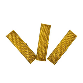 79 21mm Road Stud PMMA Plastic Reflector Panel Sheet/ Warning Light High Reflective Yellow White Lens