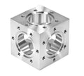 Vacuum Stainless Steel CF Flange Cross Cube