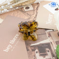 Artstar 9307 Hair Accessories Clear Smooth Leopard Print Butterfly Clip for Hair
