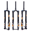 BUCKLOS 26/27.5/29 Inch Electric Mountain Bike Air Suspension MTB Fork Downhill Inverted Bicycle Fork