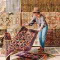 Manufacturer 100% Polyester Velvet African Vintage Printing Living Room Carpets