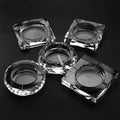 New Design Customized Smoking Ashtray K9 Cheap Custom Clear Glass Crystal Ashtray