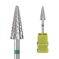 Upgrade Conical Bits Uncoated Best Selling Nail Polish Tool Fast Armor Removal Nail Bur Durable Carbide Nail Drill Bit