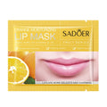 SADOER Fruits Essence Hydrating Moisturizing Fades Wrinkles Gel Lip Patch Anti Aging Lip Masks