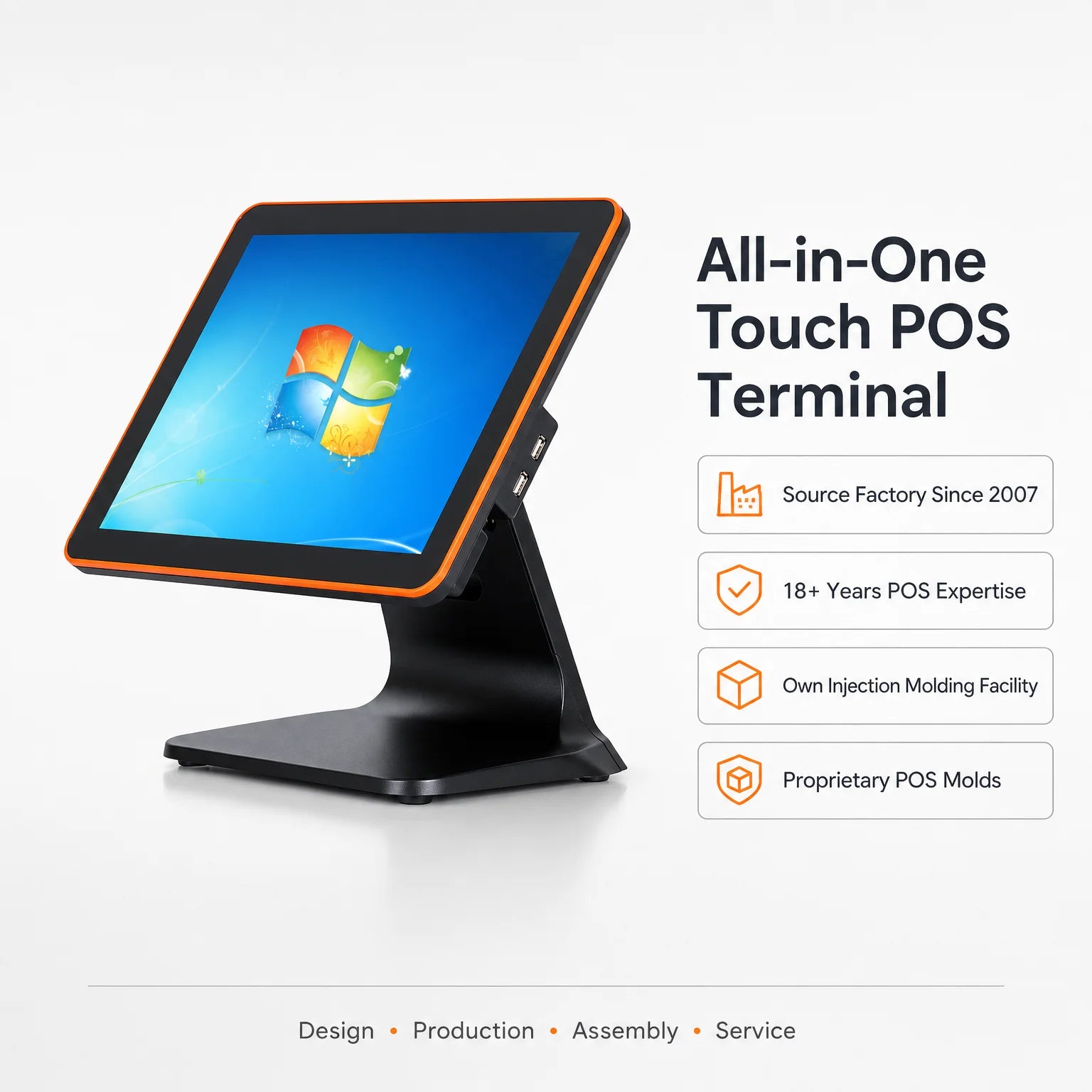 Genuine Cash Register Machine Price Supermarket Pos Systems for Restaurants