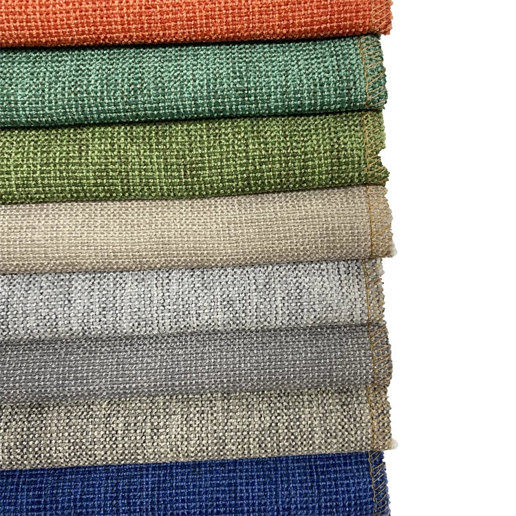 Low MOQ Hot Selling Microfiber Chenille Velvet Striped Fabric for Sofa