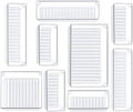 Wholesale 9 Pcs Transparent Plastic Desk Drawer Organizer Tray Set with Kitchen Spice Storage Bins for Bathroom Use