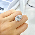 Messi Wholesale Price 1CT 2CT 3CT Pear Cut IGI Certificate Lab Grown Diamond for Jewelry Making MegaBDM