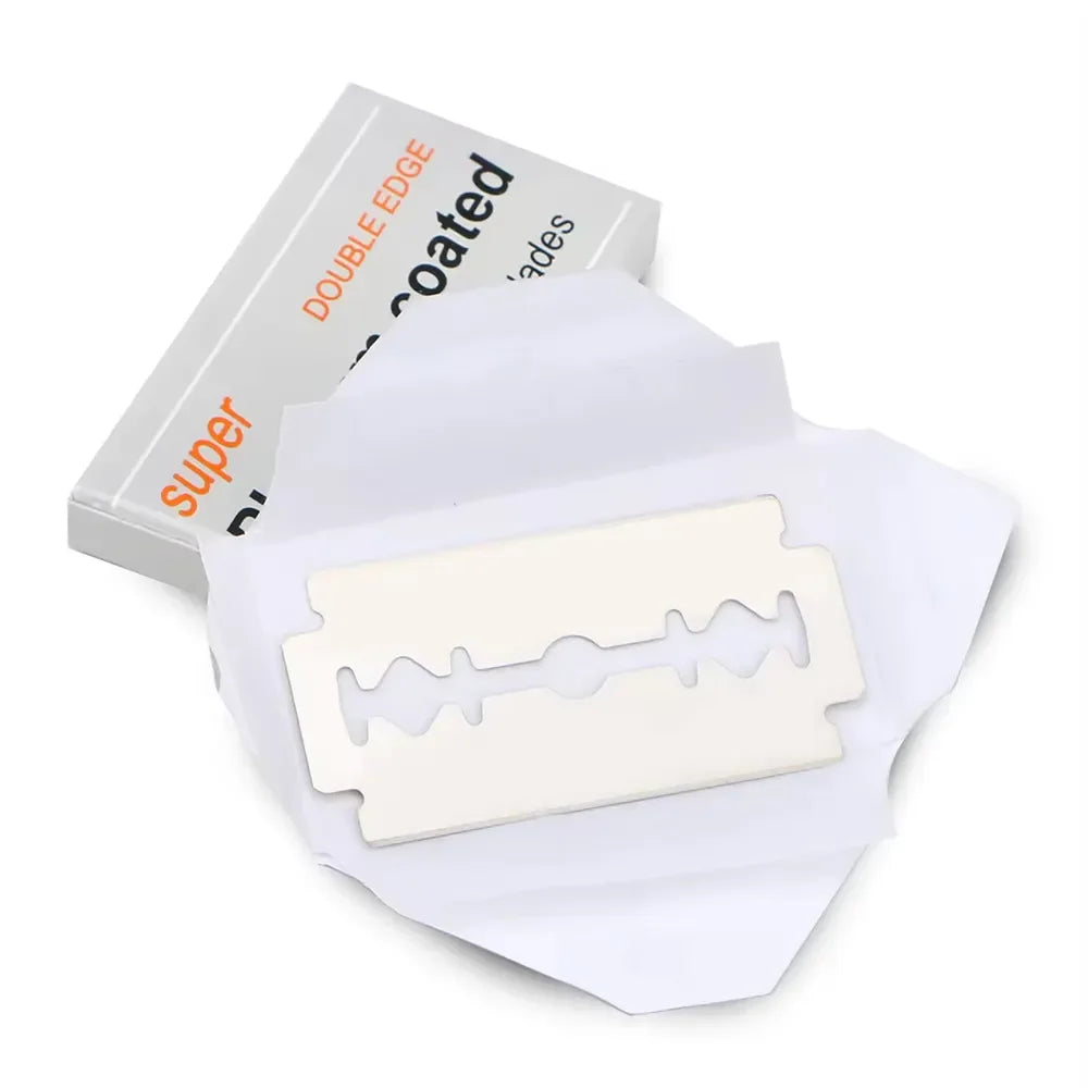 BEIKELIN Wholesale Double Edge Razor Blade Brands Barber Shaving Blade Stainless Steel Sharp Double Edge 1000 Blade