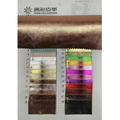 Designer's New Shiny PU Leather with Rayon Backing Water-Resistant Leather for Garments for Dresses Skirts Accessories