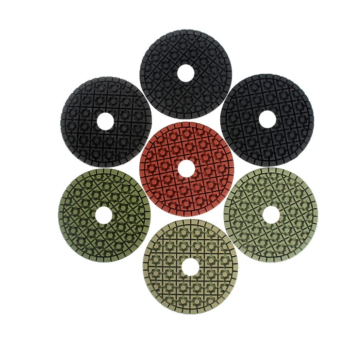 TRUE SHINE polish pad diamond granite wet polishing pad sanding buffing pads factory