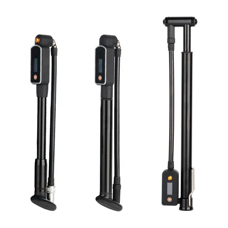 Aluminum Alloy Mini Wireless Electric Bicycle Hand Pump with Schrader/Presta Valve High-Pressure for Bicycles