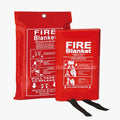 GALAXYFIBER Online Hot Sell 0.45mm Thick CE Certified Fire Blanket with 550C Heat Resistance for Kitchen & Home Emergency Use