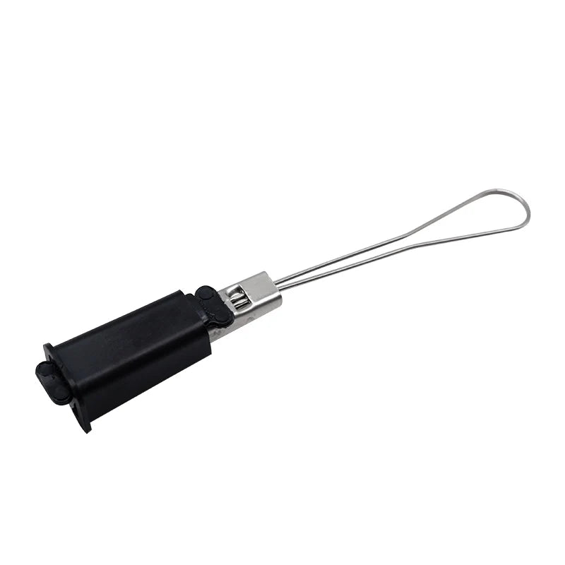 Ftth Heavy Duty Metric Flat Drop Cable Tension Clamp Stainless Steel for Drop Wire