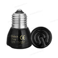45mm Manufacturer Ceramic Heater Emitter Bulb Heating Lamp 110V 220V Infrared Pet Reptile Mini Ceramic Heater