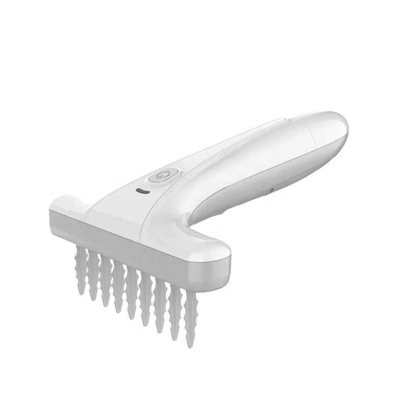 USMILEPET Best Seller Pet Electric Massage Knotting Comb USB Rechargeable Self-Cleaning Cat Hair Tool for Tangles Pets