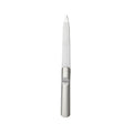 Private Label  Custom  logo  Double Side Stainless Steel Nail File for Fine Grinding