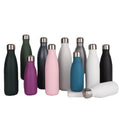 500ml Insulated Stainless Steel Water Bottle Reusable Water Bottles Double Walled Cola Shaped Water Bottle for Sport Travel